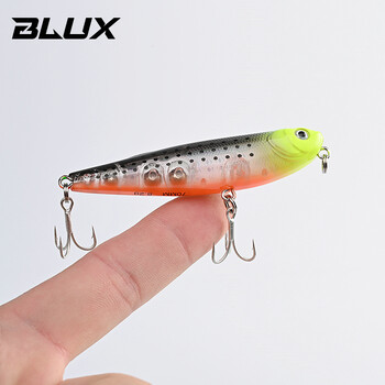 BLUX STRAY DOG Μολύβι Topwater 70mm 8,2g Surface Walker Fishing Lure Walk The Dog Τεχνητό μπάσο αλμυρού νερού Αντιμετώπιση σκληρού δολώματος