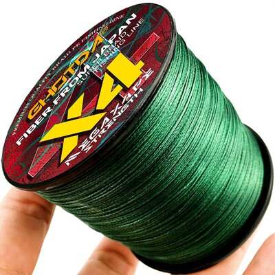 GHOTDA 4 Strands 100M Carp Fishing Line Braided PE Multifilament 4 Threws Weaves 10 12 18 28 35 40 50 60 80LB Peche Accessoire