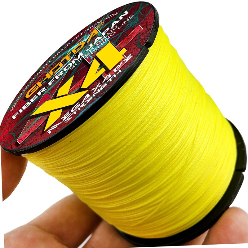 GHOTDA 4 niti 100M konac za pecanje šarana upleten PE multifilament 4 niti tkanja 10 12 18 28 35 40 50 60 80LB Peche Accessoire