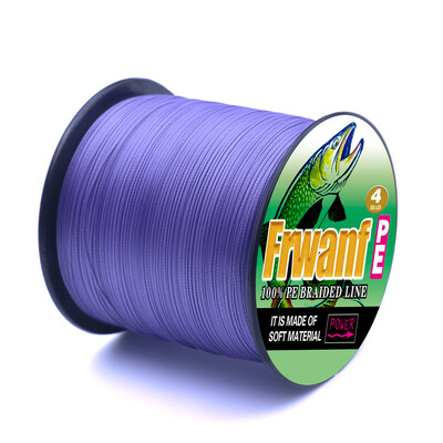 Frwanf Japan 4 žičane pletenice za pecanje 100M 109Yds slatkovodni lov za morski ribolov Šaran 10-100LB žica 6 8 10 20 30 100 LBS