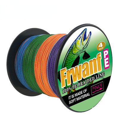 Frwanf Japan 4 žičane pletenice za pecanje 100M 109Yds slatkovodni lov za morski ribolov Šaran 10-100LB žica 6 8 10 20 30 100 LBS
