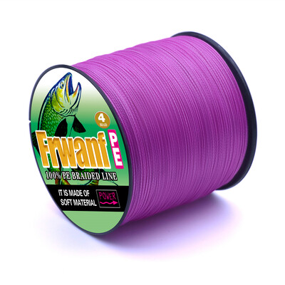 Frwanf Japan 4 žičane pletenice za pecanje 100M 109Yds slatkovodni lov za morski ribolov Šaran 10-100LB žica 6 8 10 20 30 100 LBS