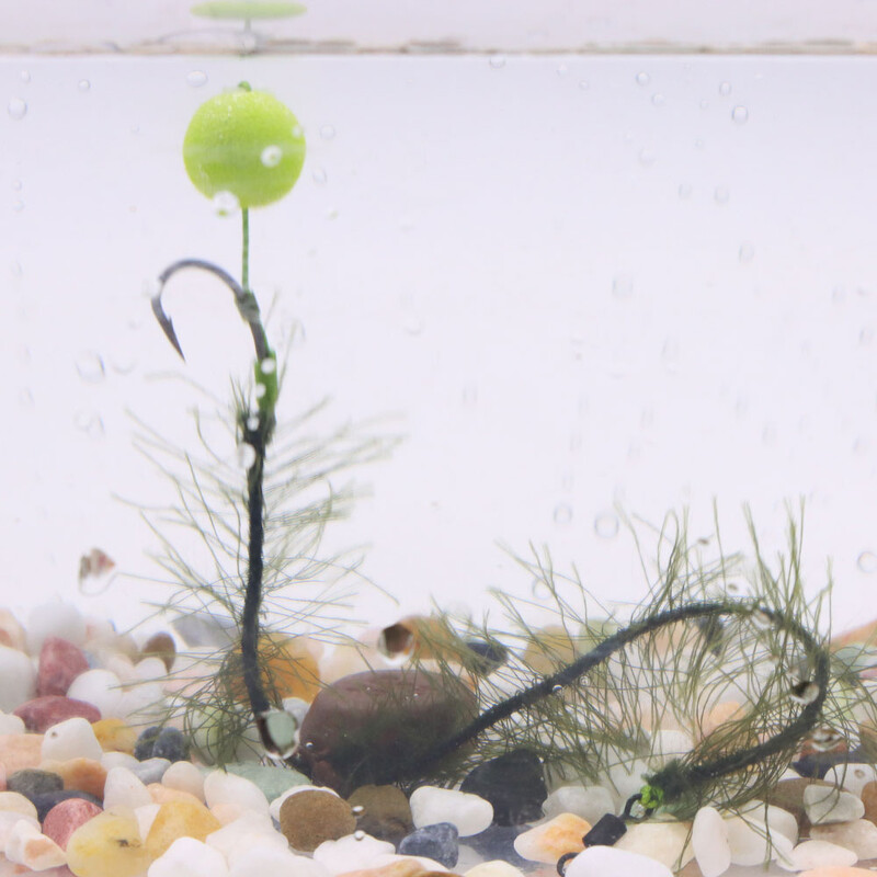 Linie de pescuit la crap de 5 m, metoda de hrănire pentru linie de imitație de buruieni, momeală de pește Hooklink, ață de iarbă de mare pentru accesorii pentru instalații de crap.