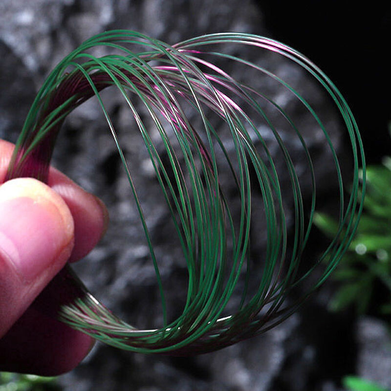 220m kameleonska struna za pecanje, jaka najlonska struna za pecanje s promjenjivom bojom od monofila