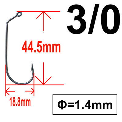 50 komada 60 stupnjeva Jig Fly Tiing Čvrsta žica za morsku slatkovodnu ribu Udica Aberdeen jig udica
