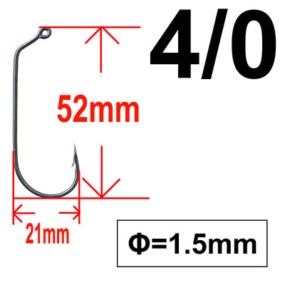 50 komada 60 stupnjeva Jig Fly Tiing Čvrsta žica za morsku slatkovodnu ribu Udica Aberdeen jig udica