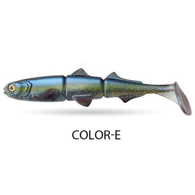 Spinpoler 25g/58g Shad Jointed Perch Pike Fishing Lures Soft Baitfish Bait Tonući SwimBait Crankbait Soft Bait pribor za pecanje