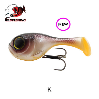 KESFISHING Mekani mamac Balloonfish 82mm 1kom Visokokvalitetni deraball umjetni silikonski mamac s udicom za sve ribičke pribore