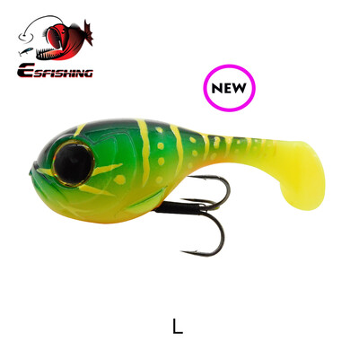 KESFISHING Mekani mamac Balloonfish 82mm 1kom Visokokvalitetni deraball umjetni silikonski mamac s udicom za sve ribičke pribore