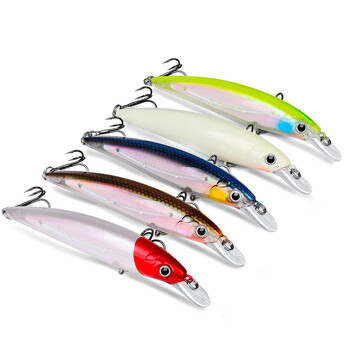 Bait Minnow 7g 14g 40g Luminous Bionic Fake Baits Plastic Hard Bait Fishing Bait Long Throw Floating Water Lure Swimbait