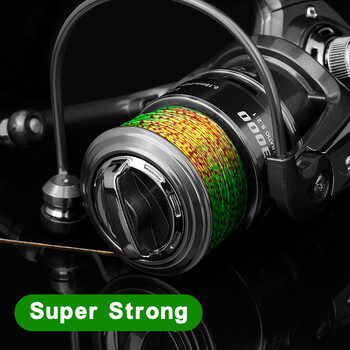 500 м невидима риболовна въдица Петниста въдица 3D Bionic Monofilament Fluorocarbon Coated Speckle Carp Nylon Thread Fly Fish Line