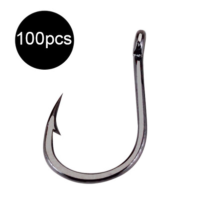 FTK 50-100 komada Udica za ribolov Visokougljični čelik 1#-12# ISEAMA WHIT EYE Som Anzol Japanske udice za šarane za ribolovni pribor