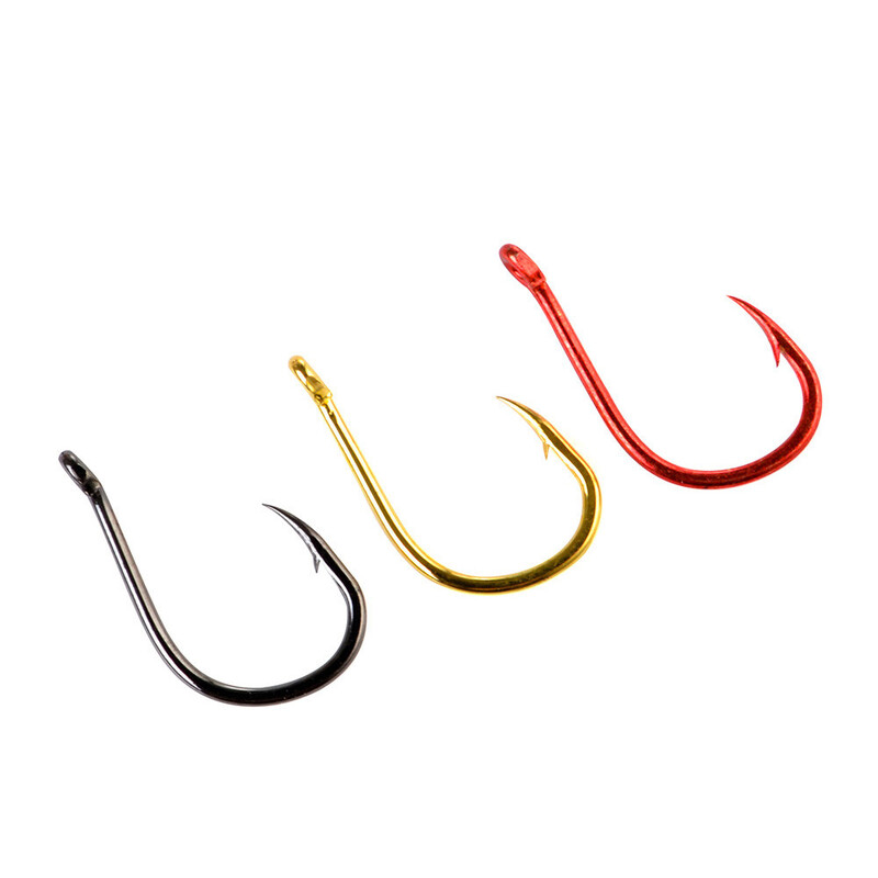 FTK 50-100 komada Udica za ribolov Visokougljični čelik 1#-12# ISEAMA WHIT EYE Som Anzol Japanske udice za šarane za ribolovni pribor