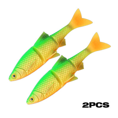 THORFORCE 130MM 16G Meki mamac Mamci za pecanje Swimbait Shad Bass Mamci Silikonski umjetni vobler