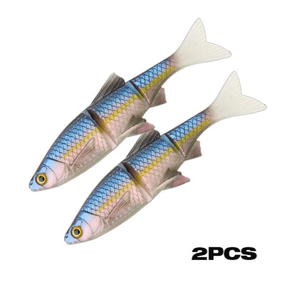 THORFORCE 130MM 16G Meki mamac Mamci za pecanje Swimbait Shad Bass Mamci Silikonski umjetni vobler