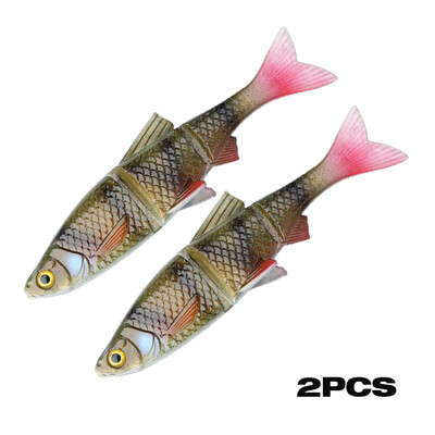 THORFORCE 130MM 16G Meki mamac Mamci za pecanje Swimbait Shad Bass Mamci Silikonski umjetni vobler