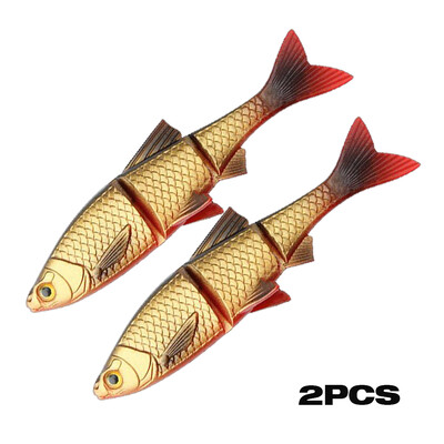 THORFORCE 130MM 16G Meki mamac Mamci za pecanje Swimbait Shad Bass Mamci Silikonski umjetni vobler