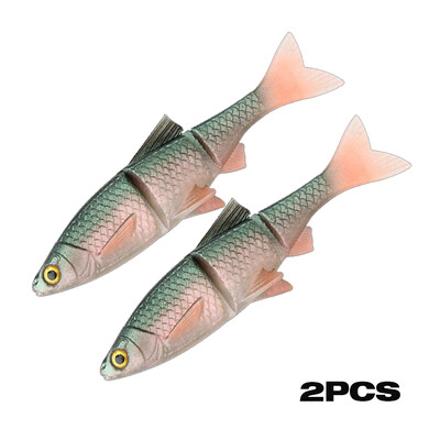 THORFORCE 130MM 16G Meki mamac Mamci za pecanje Swimbait Shad Bass Mamci Silikonski umjetni vobler