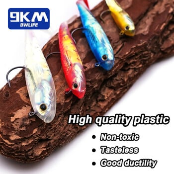 3 τεμ Fishing Soft Lures 3~13,4g Lead Head Jigs Soft Fishing Lure Bass Fresh Water Perch Paddle Tail Swimbait Fishing Bait Trout