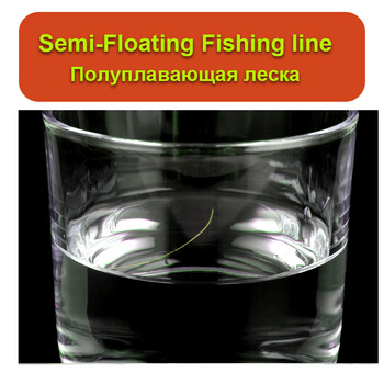 2024 White Rock Fishing Line 500m Semi-floating Soft Monofilament Nylon Sea Lure Pole Fishing Accessories