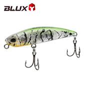 BLUX LURKER 48 Sinking Pencil Naluca de pescuit Naluca grea 48MM 6.3G Apă sărată Lipless Minnow Tungsten Wobbler Momeală din plastic dur