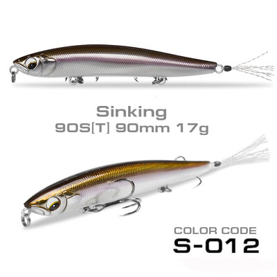 SFT 90mm/17g mamac za pecanje Olovka tvrdi mamac Umjetni Stickbait Rolling Tonući mamac Jerkbait Za pecanje štuke Bass Treble Hook