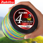 ZUKIBO SUPER POWER 4 niti 1000M PE struna za pecanje Upletena 12-100LB glatka višestruka super izdržljiva struna za pecanje Pesca