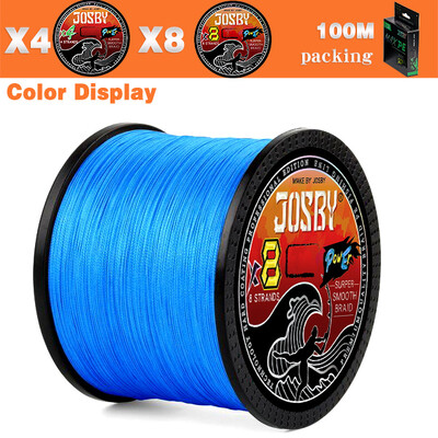 Pletena struna za pecanje 8 niti 100M 300M 500M 1000M Vrteća PE Multifilamento Japa Carp Fly Sea Saltwater Weave Extreme Pesca