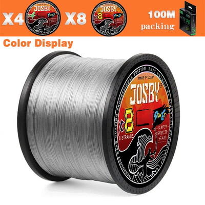 Pletena struna za pecanje 8 niti 100M 300M 500M 1000M Vrteća PE Multifilamento Japa Carp Fly Sea Saltwater Weave Extreme Pesca