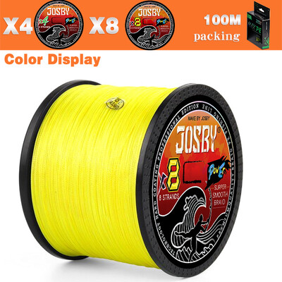 Pletena struna za pecanje 8 niti 100M 300M 500M 1000M Vrteća PE Multifilamento Japa Carp Fly Sea Saltwater Weave Extreme Pesca