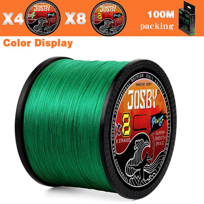 Pletena struna za pecanje 8 niti 100M 300M 500M 1000M Vrteća PE Multifilamento Japa Carp Fly Sea Saltwater Weave Extreme Pesca