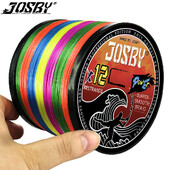 JOSBY 12 niti super čvrsta PE struna za pecanje 1000/500/300/100M multifilamentna žica za slatkovodni slanovodni šaran Pesca