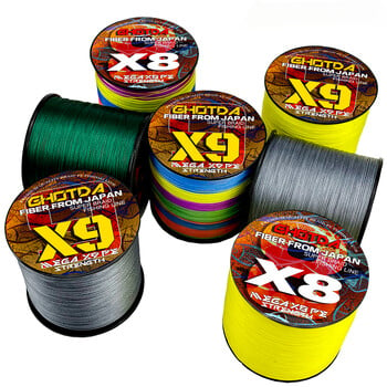 Braid Fishing Lines X8 X9 X12 Strands 300M 100% PE Multifilamento Braided Carp Fish Line Fly Pesca X-wire SUPER Smooth 18-120LB