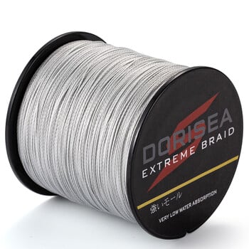 DORISEA 4 Strands 300M 6LB-100LB PE Extreme Braided Multifilament Fishing Wire Pesca