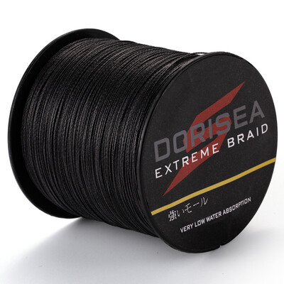DORISEA 4 pramene 300m 6lb-100lb PE Extreme pletený multifilamentový rybársky vlasec Rybárstvo