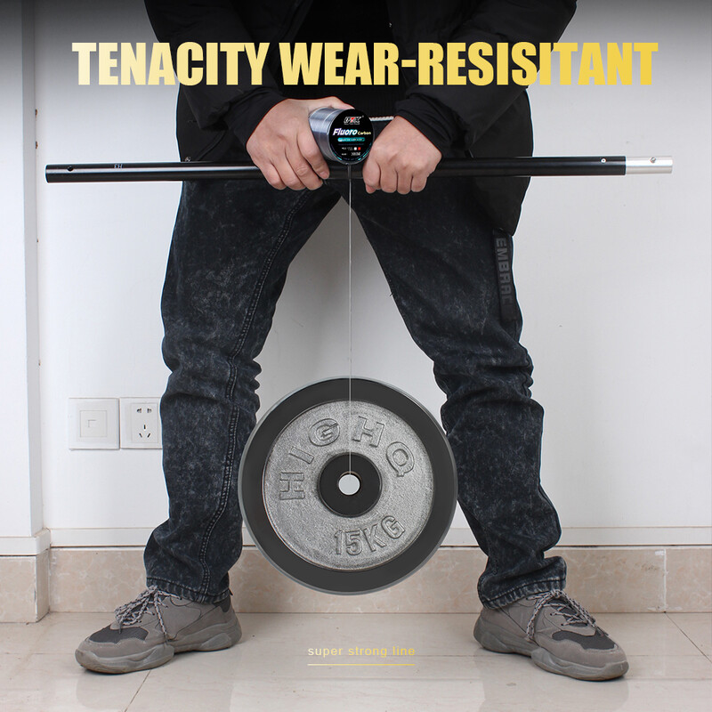 FTK struna za pecanje Presvlaka od karbonskih vlakana Fluorocarbon struna 300M/500M 0,14-0,5 mm 4,13-34,32LB Nosivi dodaci Japan