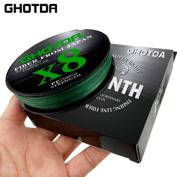 GHOTDA Multifilament Fishing Line Peche Sea Spinning Fishing Line X8 Fishing Trip Accessories 100M 13,2-78LB