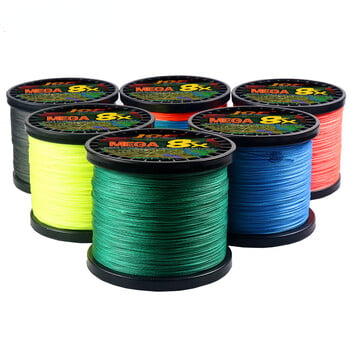 Νέα 8 σκέλη PE Fishing Line Predatory Braided Wires 100M 300M 500M 1000M Multifilament Sea Carp Lines Durable Smooth Tackle