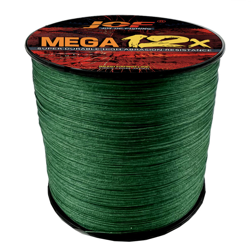 JOF Konac za pecanje 300M 500M 12 pramenova Upleteni konac Multifilament PE Konac za pecanje 25/30/39/50/65/77/92/120LB 0,16-0,55 mm