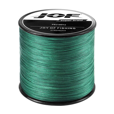 JOF 8 Strands Braided Fishing Line 1000M 500M 300M 100M Multifilament Carp Fishing Japanese Braided Wire Supplies PE Line