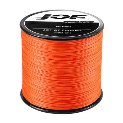 JOF 8 Strands Braided Fishing Line 1000M 500M 300M 100M Multifilament Carp Fishing Japanese Braided Wire Supplies PE Line