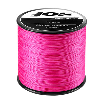JOF 8 Strands Braided Fishing Line 1000M 500M 300M 100M Multifilament Carp Fishing Japanese Braided Wire Supplies PE Line