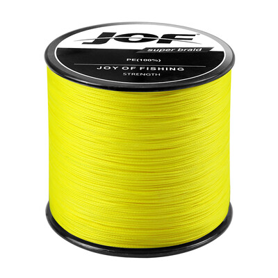 JOF 8 Strands Braided Fishing Line 1000M 500M 300M 100M Multifilament Carp Fishing Japanese Braided Wire Supplies PE Line