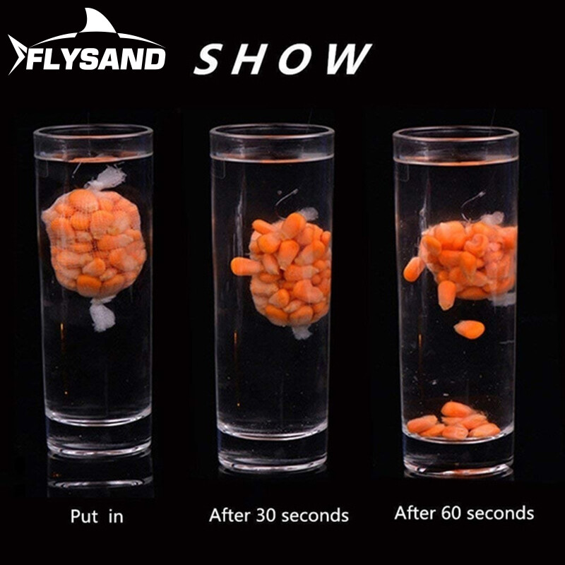 FLYSAND 5m PVA horgászháló PVA horgásztáska hálós vízben oldódó háló ponty horgász etető csapda csali hálók horgászeszközök 25/37/44 mm