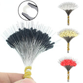 300 kom/lot Silikonski svemirski grah čep 1.0-8.0 # Profesionalni ribolovni plovak Anti-Strand Ribolovni konac Čep Ribolovni plovak