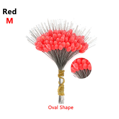 300 kom/lot Silikonski svemirski grah čep 1.0-8.0 # Profesionalni ribolovni plovak Anti-Strand Ribolovni konac Čep Ribolovni plovak
