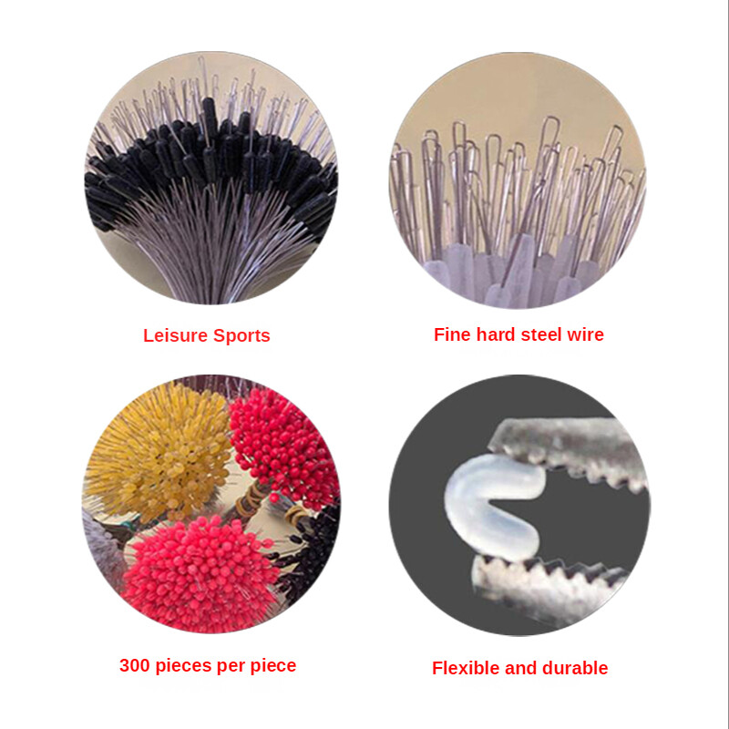 300 kom/lot Silikonski svemirski grah čep 1.0-8.0 # Profesionalni ribolovni plovak Anti-Strand Ribolovni konac Čep Ribolovni plovak