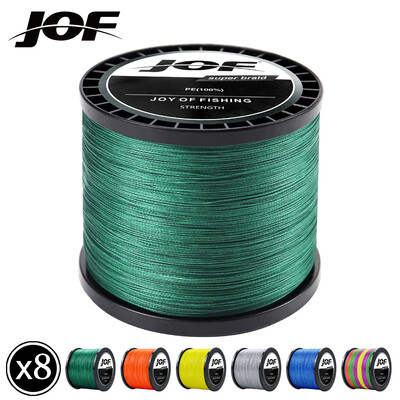 JOF 4 Strands Braided Fishing Line Multifilament 300M 500M 1000M Carp Fishing Japan Braided Wire Sea Fishing Accessories Pe Line