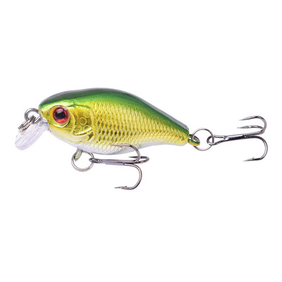 1 kom Crankbait Minnow mamac za pecanje 45 mm 4 g vobleri Umjetni tvrdi mamac plutajući mamac za brancina plastični pribor za pecanje ribe