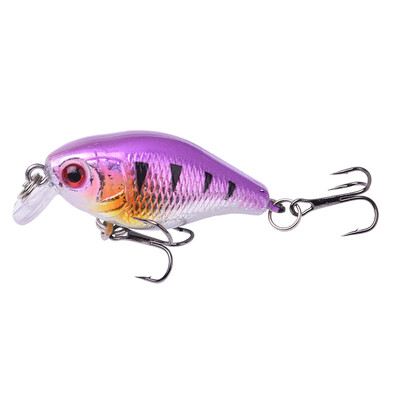 1 kom Crankbait Minnow mamac za pecanje 45 mm 4 g vobleri Umjetni tvrdi mamac plutajući mamac za brancina plastični pribor za pecanje ribe
